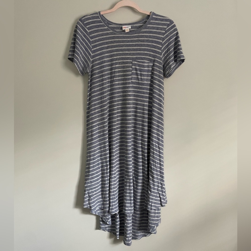 Striped Lularoe Carly Dress